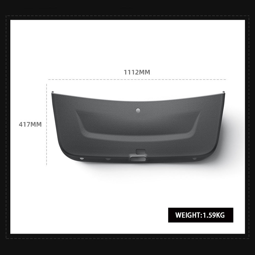 2025+ Tesla Model Y Juniper All-Weather Trunk Lid Protector Mat – Heavy-Duty TPE Rubber, Eco-Friendly Design