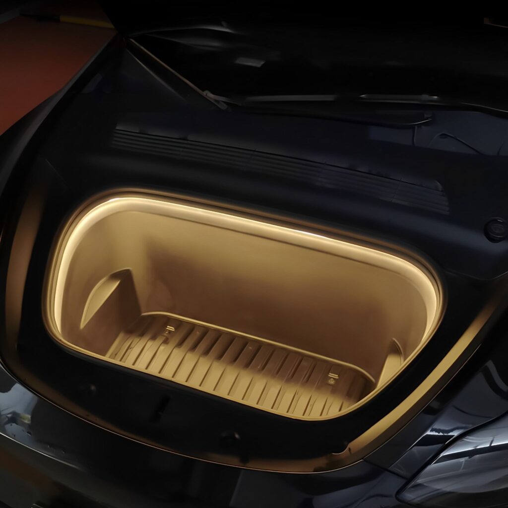 2025+ Tesla Model Y Juniper Frunk LED Light Strip | OEM-Style Plug-and-Play Upgrade | Cool White Illumination