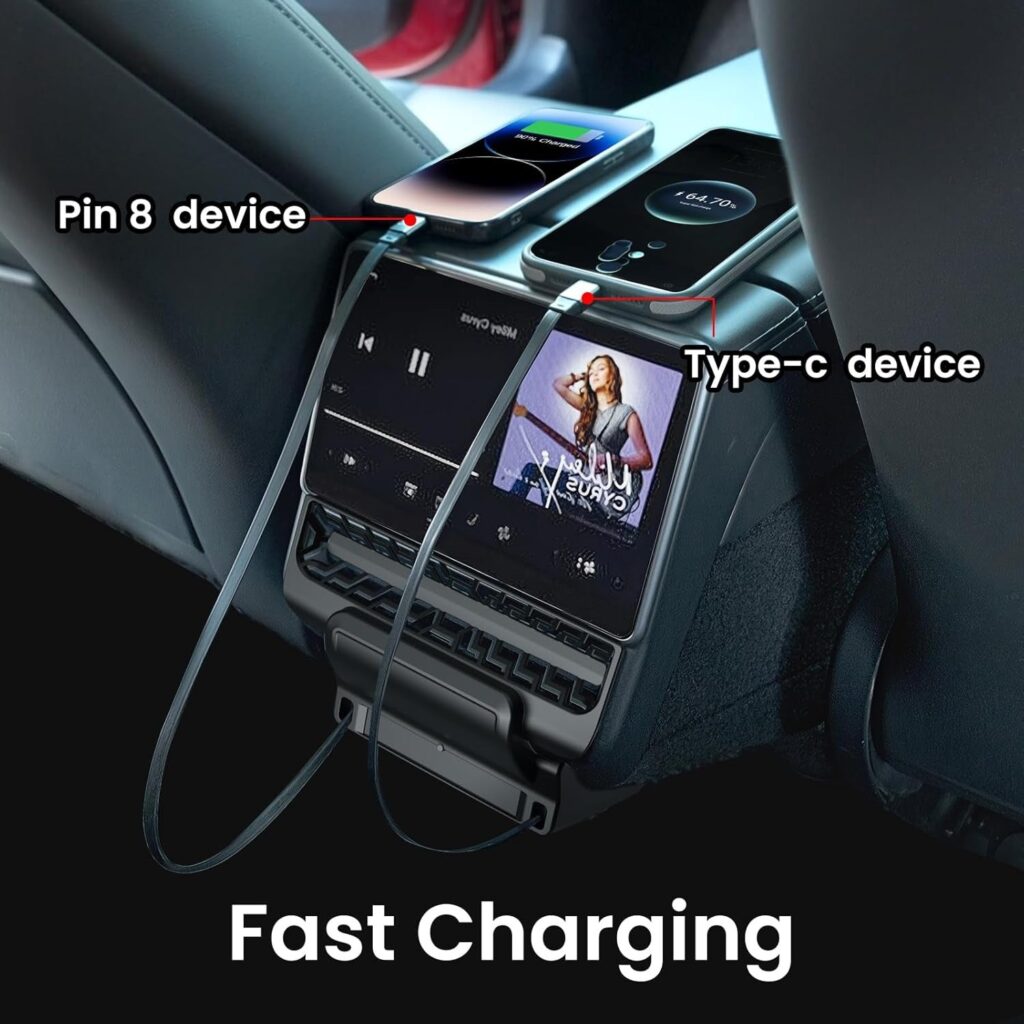 Rear Air Outlet Expansion Dock for Tesla 2024-2026+ Model 3 / Y Juniper