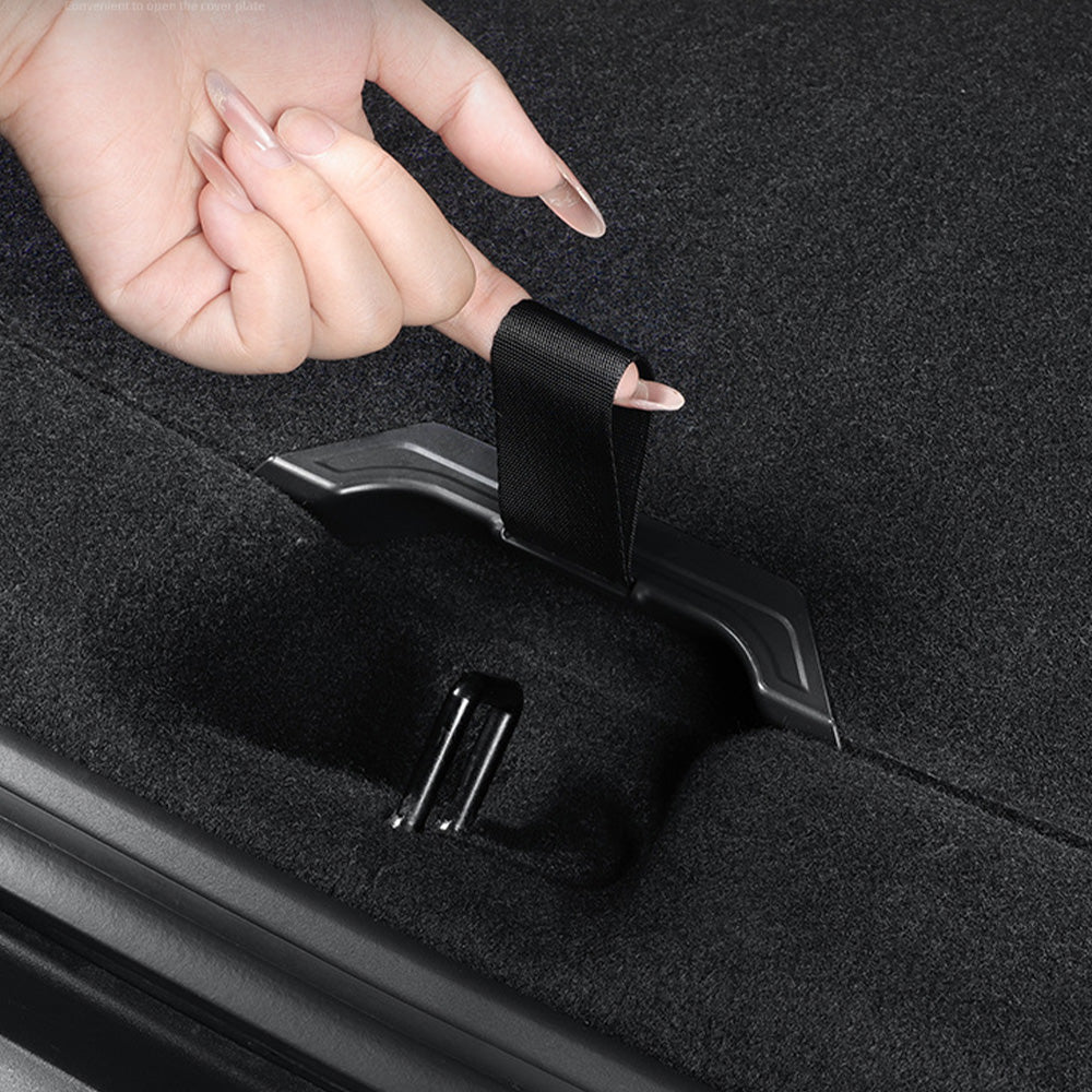 Effortless Access: Sub Trunk Pull Strap Handles for 2025+ Tesla Model Y Juniper