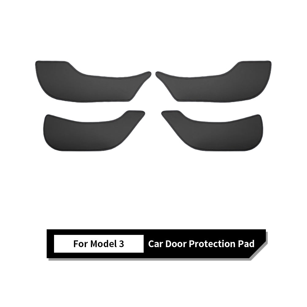 Tesla Model 3 & Model Y Door Kick Protectors – Anti-Scratch, Waterproof Door Panel Guards