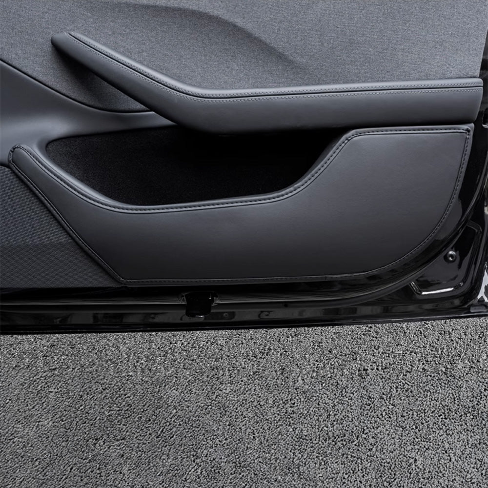 Tesla Model 3 & Model Y Door Kick Protectors – Anti-Scratch, Waterproof Door Panel Guards