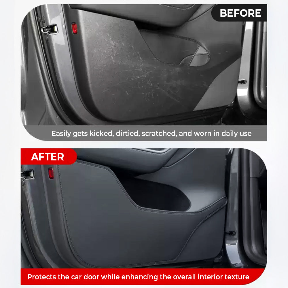 Tesla Model 3 & Model Y Door Kick Protectors – Anti-Scratch, Waterproof Door Panel Guards