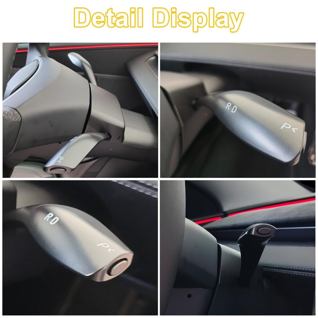 Tesla Model Y Juniper & 2026 Model 3 Gear Shift Upgrade – Ergonomic, Instant Response, OEM-Grade Integration