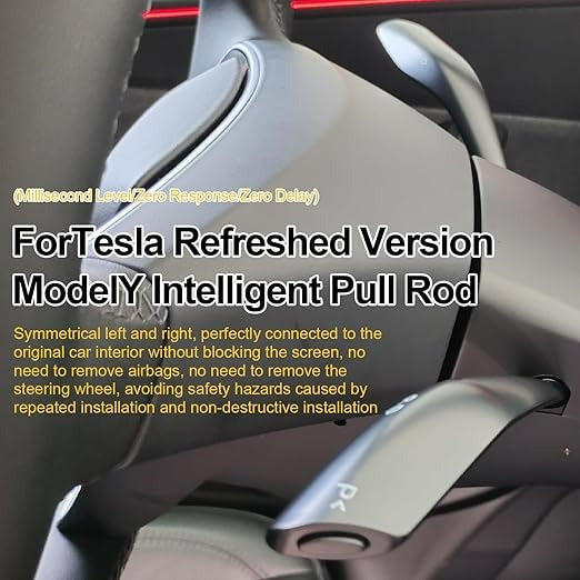 Tesla Model Y Juniper & 2026 Model 3 Gear Shift Upgrade – Ergonomic, Instant Response, OEM-Grade Integration