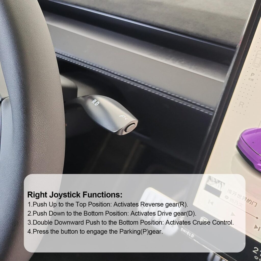 Tesla Model Y Juniper & 2026 Model 3 Gear Shift Upgrade – Ergonomic, Instant Response, OEM-Grade Integration