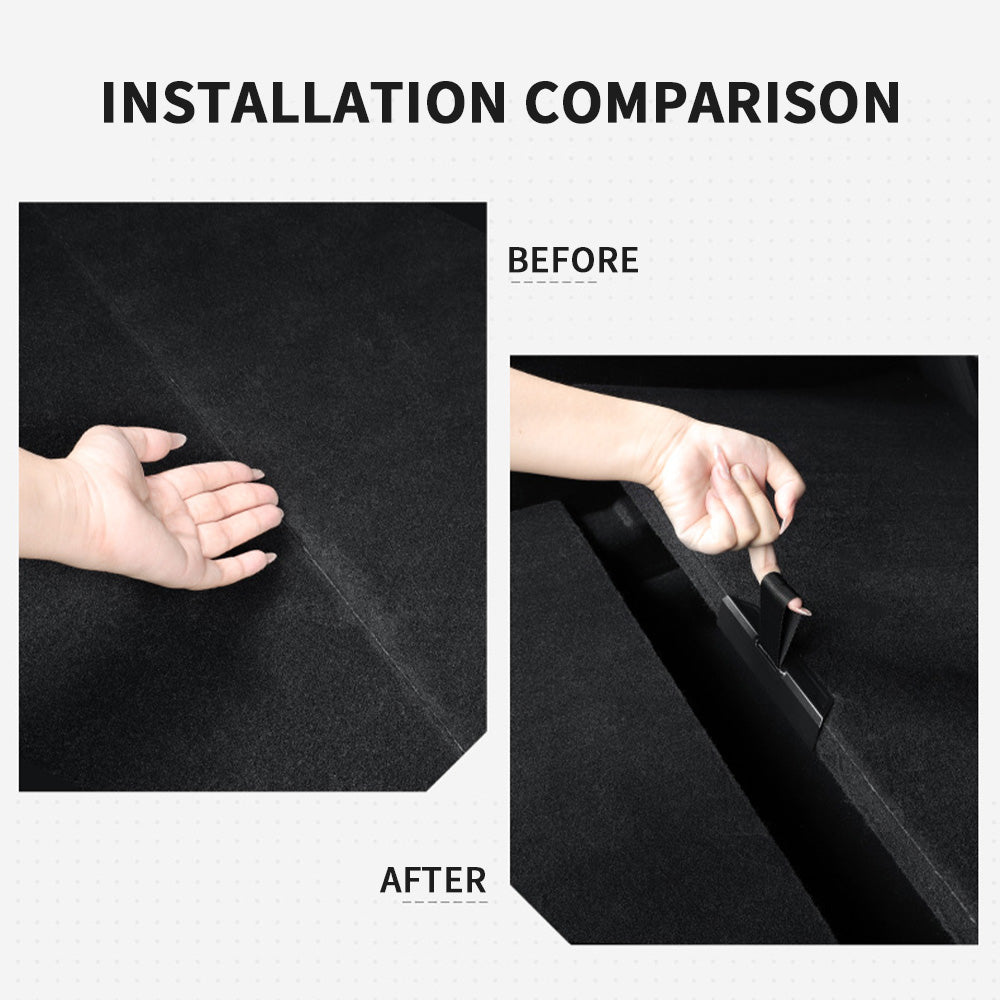 Effortless Access: Sub Trunk Pull Strap Handles for 2025+ Tesla Model Y Juniper